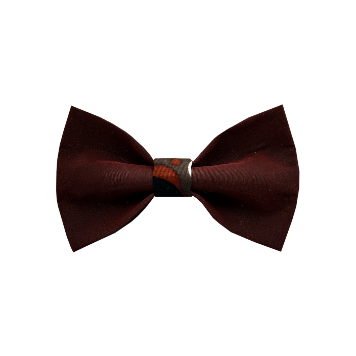 Bordo elegantna mašna
